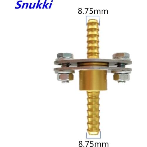 Metal fuel line connectors Metal adapter fuel oil pipe connector for Hyundai for South east Motor and Mitsubishi Motors