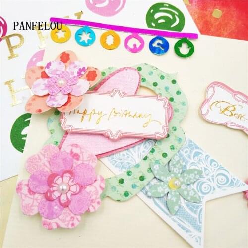 PANFELOU Easter lights metal craft paper die cutting dies Scrapbooking/DIY Thanksgiving Day Easter Embossing mould cards