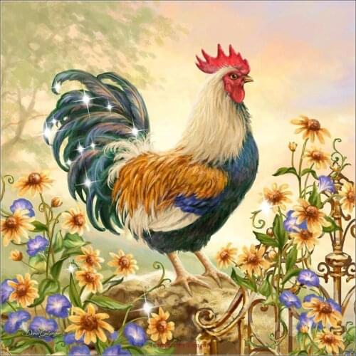 Country Charm - Counted Cross Stitch Kits - DIY Handmade Needlework For Embroidery 14 ct Cross Stitch Sets DMC Color