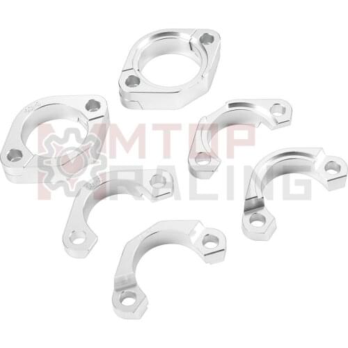 Silver Exhaust Flange For Kawasaki Z750 GT750 1992 4 Pieces