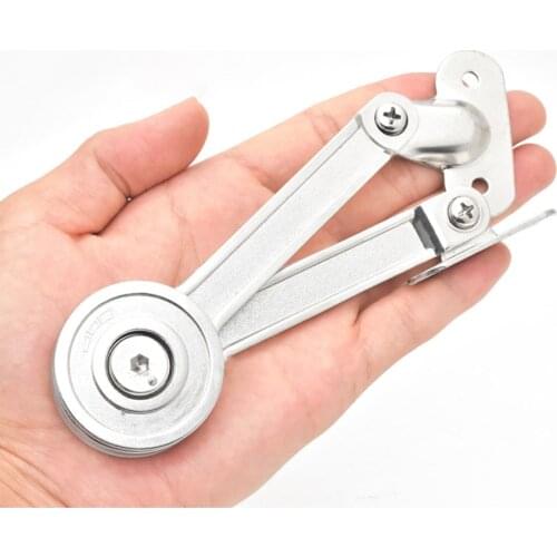 Folding Lid Support Hinge Soft Close &Open Gas Spring Lid Lift Up Stay Buffer Damper for Kitchen Cabinet Door Cupboard Toy Box