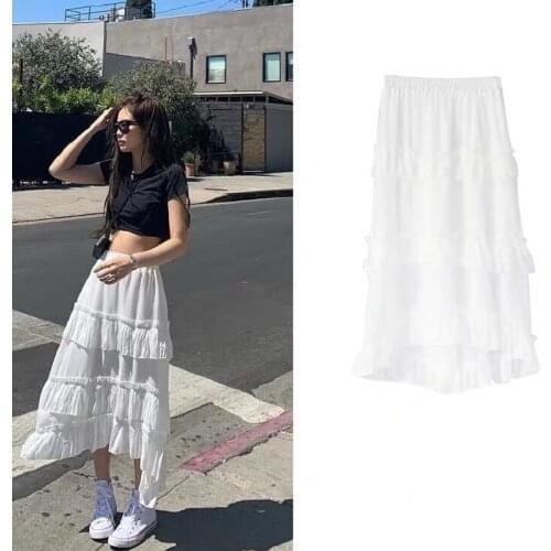 Kpop Seo Yea Ji IU Lee Ji Eun White Super sweet Fairy dress lady summer kawaii elegant dress women streetwear new loose dresses