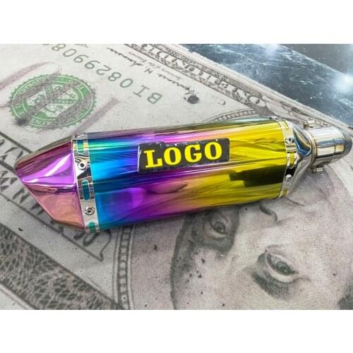 Motorcycle Exhaust Systems Pipe Muffler Silencer DB killer Escape moto Motocross For gsr 600 ltz 400 fz6 trk 502 ninja 400