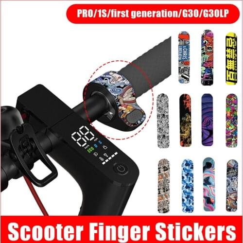 1PC Electric Scooter Finger Stickers Waterproof Electric Scooter Parts Decoration for Xiaomi MI/Pro/1s /G30/G30LP Accessories
