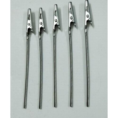 1000 pcs 4 inch DIY craft new wire clip card¬e&picture&photo&memo holder clips party alligator clamp clay&cake Accessories