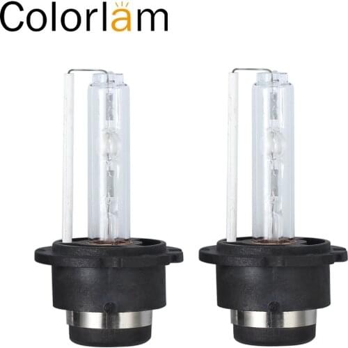 Colorlam 2 pcs 12V Super Bright D2S XENON HID Light Bulbs Headlight for Cars with HID & Bi Xenon Headlights as Standard