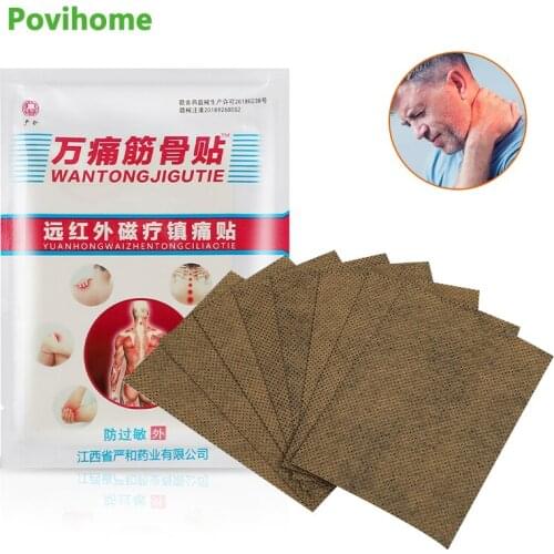 8Pcs/box Knee Plaster Sticker Wormwood Extract Ache Pain Relieving Sticker Fheumatoid Arthritis Muscle pain Chinese Medicine