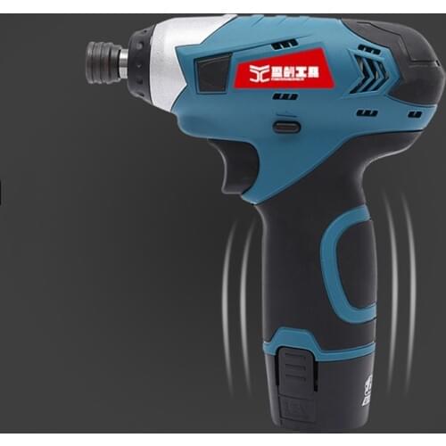 Rechargeable Electric Batch Impact Driver 12V Electric Screwdriver Power Tools Lithium
