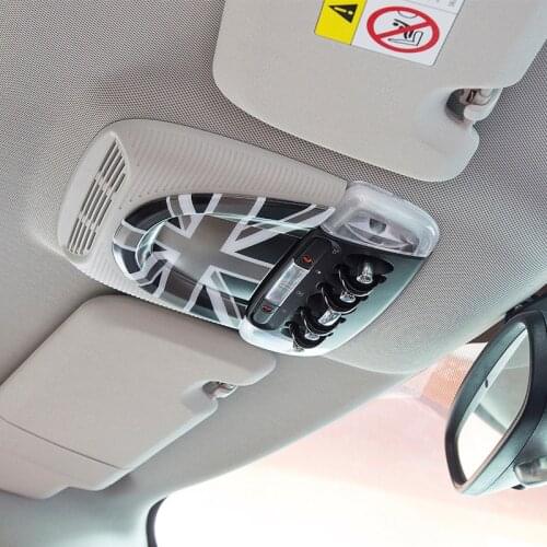 Car Reading Lamp Roof Console Box Decoration Sticker For MINI Cooper F54 F55 F56 F60 Rear Light accessories Styling Modification