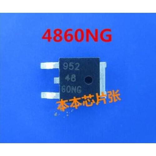 Free shipping 50PCS 4860NG NTD4860NG TO-252 25V 65A