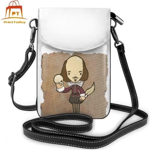 Skull Design Shoulder Bag Skull Design Leather Bag Print Crossbody Women Bags Mini High quality Trendy Purse