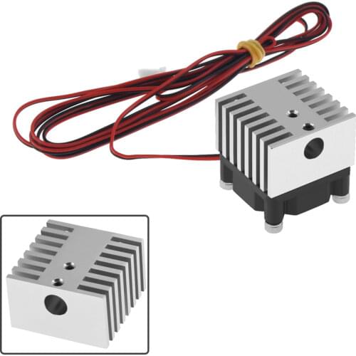 3D printer parts Single Head radiator Hot End Radiator aluminium alloy Long Distance E3D 1.75mm All-metal single head extrusion