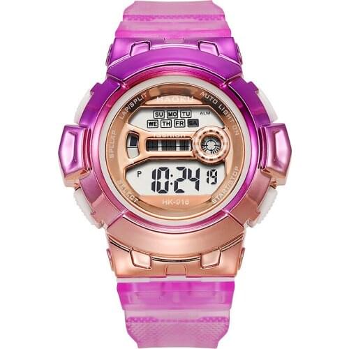 Childrens Watches Digital Wristwatches Female Students Fashionable Couples Digital Watches Luminous Sport