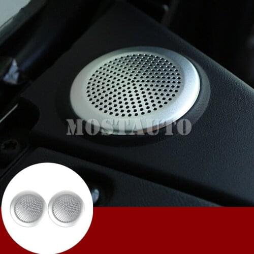 For Jaguar XE X760 Interior Dashboard Speaker Frame Cover Trim 2015-2018 2pcs Car Accessories Interior Car Decor Car Trim