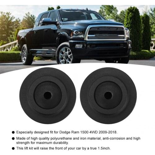 2Pcs 1.5inch Car Rear Leveling Lift Kit Fit for Dodge Ram 1500 4WD 2009 2010 2011 2012 2013 -2018 Car Accessories Car Lift Kits