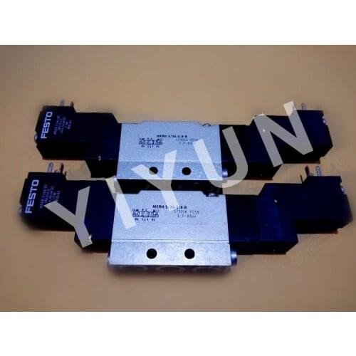 MEBH-5/2-1/8-P-L-B 173012 MEBH-5/3G-1/8-B 173016 MEBH-5/2-1/8-P-L-B-230AC 173100 MEBH-5/3B-5.0-B 173029 FESTO Solenoid valve
