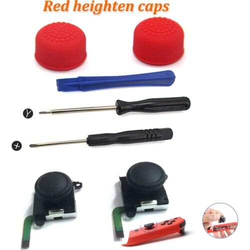 7 In1 New coming 3D Analog Sensor Module Joystick Thumbstick For Nintendo Switch NS Joy-Con Controller With Repair Tool Optional
