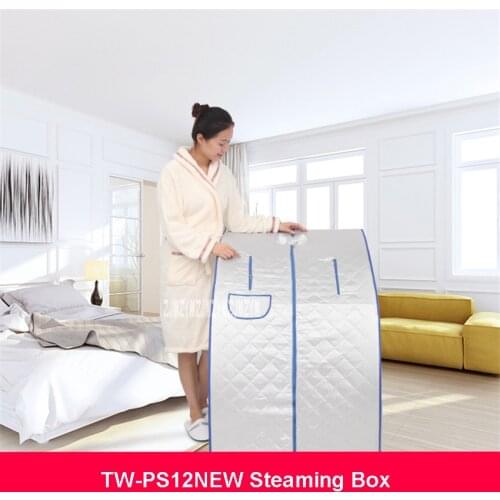 New Steaming Box TW-PS12NEW Indoor Portable Foldable SteamTent Sweating Box Home Steaming Room Steam Bath Box 2L 110V/220V 1000W