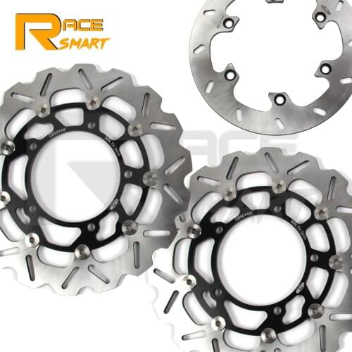 For SUZUKI B-KING 1300 2008-2012 Motorcycle CNC Front & Rear Brake Discs Rotors Brake Disk GSXR1300 GSX1300R HAYABUSA 2009 2010