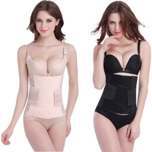 Slimming Belt Waist Trainer Cincher Womens Body Shapers Belts Shapewear Super Stretch Postpartum Abdomen Slimming Modeling Strap