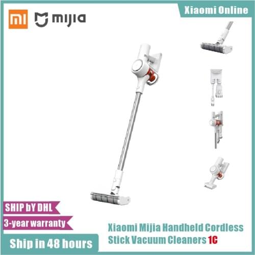 Originial Xiaomi Mijia 1C Vacuum Cleaner Handheld Version Cordless Stick Vacuum Cleaners 20000Pa for Home Car household mi home