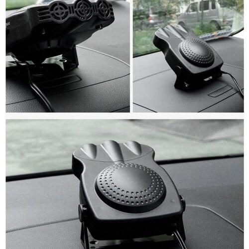 Universal 12V 150W Car Vehicle Cooling Fan Hot Warm Heater Windscreen Demister Defroster 2 in 1 Portable Auto Car Van Heater