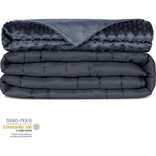 Weighted Blanket with Removable Cover Therapy Blanket for Adults Heavy Blanket for Stress Relief Weighted Blanket New