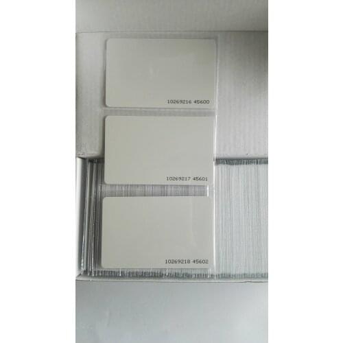 UHF CARDS, PET material, standing 100 degree hige temperature with running no