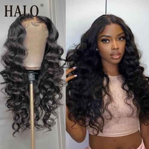 30 32 Inch Loose Deep Wave Wig Lace Front Human Hair Wigs For Women Deep Wave Frontal Wig 180 Density Lace Wig Closure Wig Remy