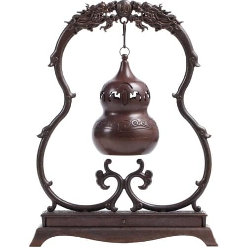Arabic Antique Incense Burner Hanging Cones Holder Censer Metal Incense Burner Reverse Smoke Bruleur Encens Home Decor AD50IB