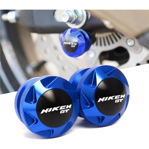 For NIKEN GT NIKENGT 2019 Motorfiets Accessoires Achterbrug Spoelen slider M6 stand schroeven LOGO "NIKEN GT"