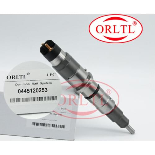 ORLTL Common Rail Spray Gun Nozzle 0445120253 Diesel Spare Parts Injector Assy 0 445 120 253 Fuel Injection Nozzle 0445 120 253