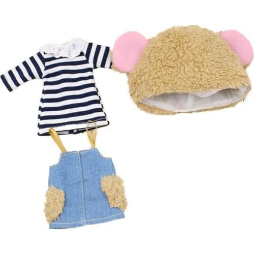 Fortune Days 1/6 bjd little bear suit 30cm doll toys gift