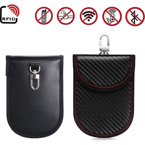 GSM 3G 4G LTE GPS RF RFID Signal Blocking Bag Anti-Radiation Signal Shielding Pouch Wallet Case For Cell Phone bags