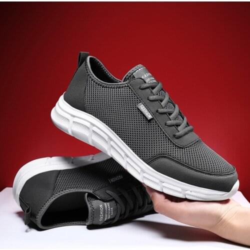 Sneakers Men Casual Mesh Breathable Sneakers Comfortable Anti Slip Running Shoes Lightweight Soft Sole Big Size39-48 Footwear