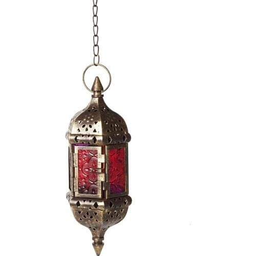 Simple Rustic Candle Holders Luxury Romantic Morrocan Hanging Wedding Living Room Candelabra Porta Velas Home Decoration BS50CH