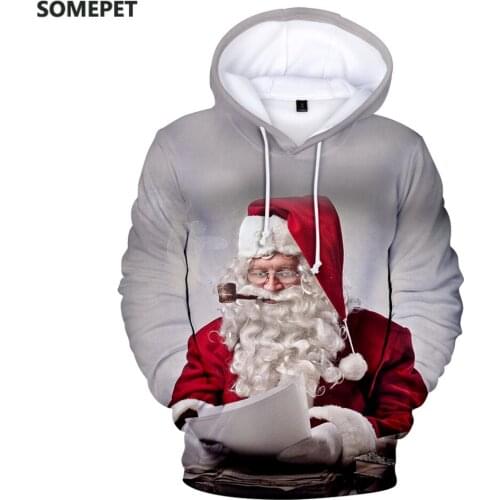 Merry Christmas 3D hoodies men/women/ 2020 Hot Sale Fashion Novelty swearshirt Merry Christmas 3D hoody casual top