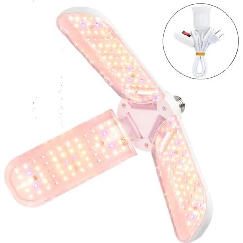 LED Grow Light 150W 3000K Phyto Lamp With E27 Lamp Holder Socket Full Spectrum Phytolamp For Plants Grow Tent Growing Flowering