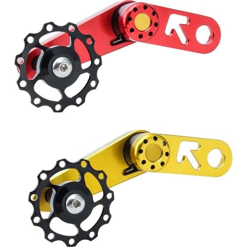 Bicycle Chain Tensioner Bicycle Single Speed Regulator Alloy Bicycle Single Speed Converter Bicycle Rear Derailleur Chain Guide