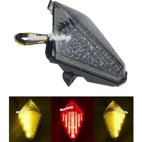 Waase For Yamaha Tmax530 2012 2013 2014 E-Mark Tail Light Brake Turn Signals Integrated LED Light
