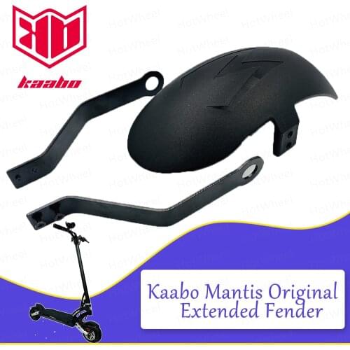 2021Kaabo Mantis Extended Mudguard Rear Front Fender Electric Scooter Skateboard Kick Scooter Widen Parts Accessories