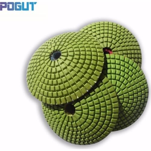 3inch Arc-shaped diamond polishing pads disc sander pad wet polishing pad granite stone marble tile concrete polishing