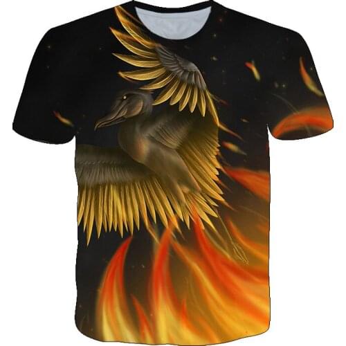 3d Printed Custom T-shirt for Mens Fashion Casual Cartoon Short-sleeved T-Shirt 2021 Summer Polyester Top XS-6XL