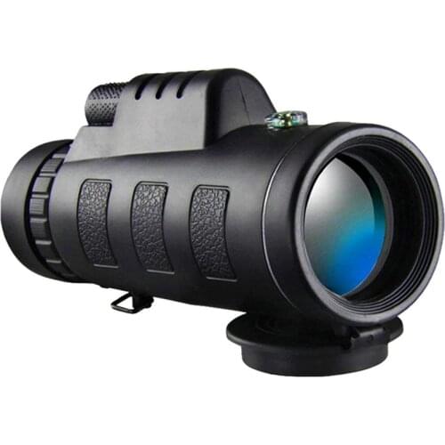 40X60 Zoom Monocular Telescope Clear Weak Night Vision Pocket Telescope With Smart Phone Holder For Camping Scope Binoculars