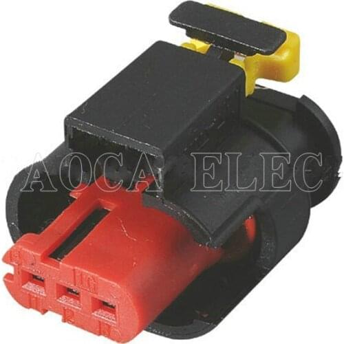 5SET DJ7031C-1.5-21 male Connector Terminal plug connectors jacket auto Plug socket 3 way female Connector Fuse box