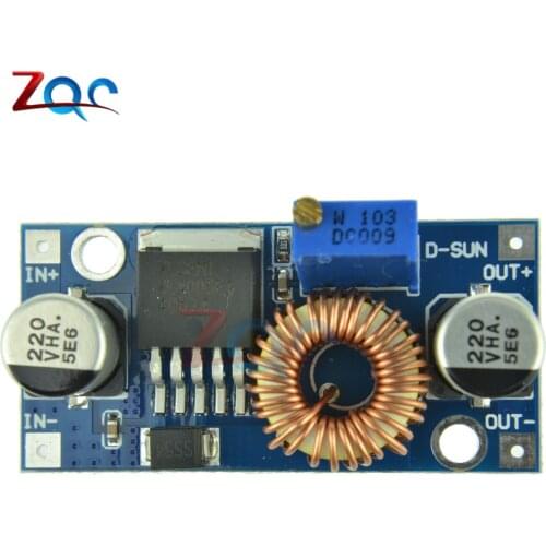 5A Max DC-DC XL4005 Step Down Buck Adjustable Power Supply Converter Module LED Lithium Charger board