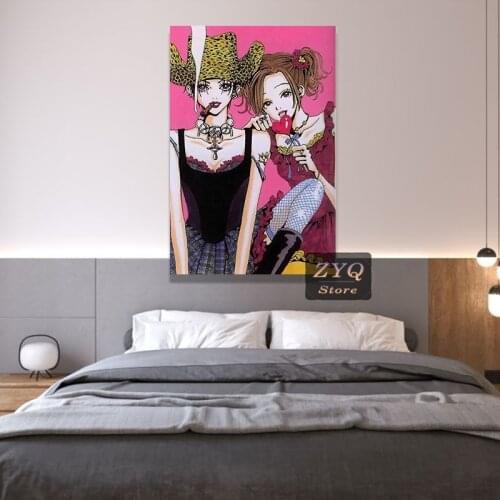 Nana Anime Poster Manga Canvas Art Poster and Wall Art Picture Print Modern Family Bedroom Decor Posters