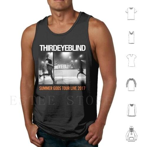 Ayuning Third Tour Eye 2017 Blind Ayuning Summer Gods Tour Live Tank Tops Vest Cotton Ayuning Third Tour Eye 2017 Blind