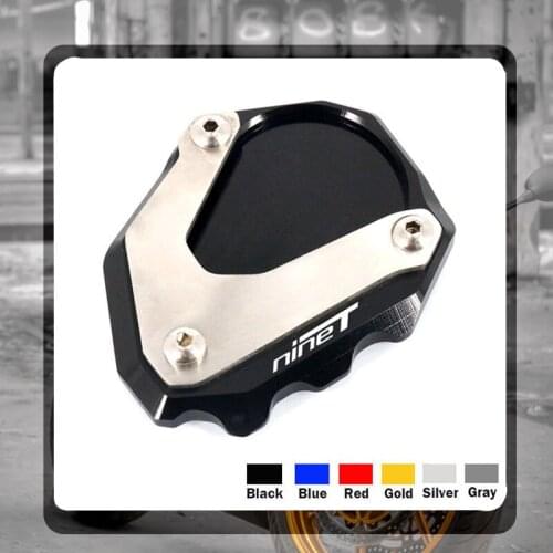 For BMW R Nine T R nineT Rnine T RNINET 2014 2015 2016 Motorcycle Kickstand Foot Side Stand Extension Pad Support Plate