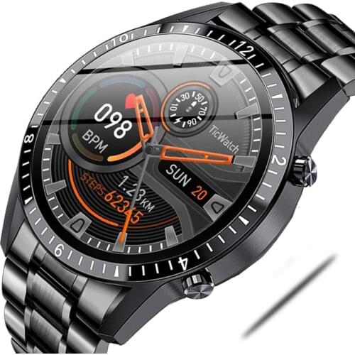 GEJIAN 2021 New Smart Watch Men Full Touch Screen Sport Fitness Watch IP67 Waterproof Bluetooth For Android ios smartwatch Mens